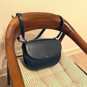 APC half moon messenger crossbody bag